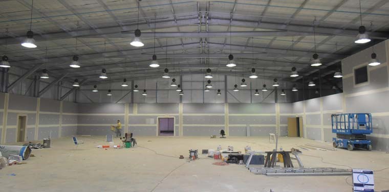 Industrial Shed wiring